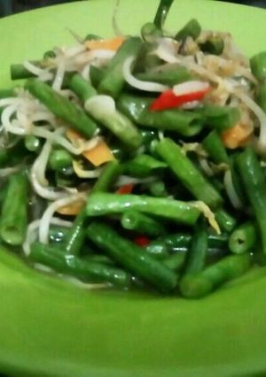 Foto resep Tumis kacang panjang