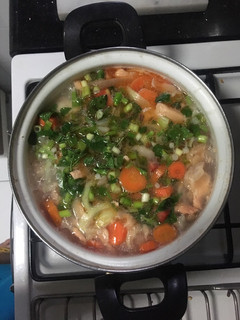 Foto resep Soup Tetelan Salmon