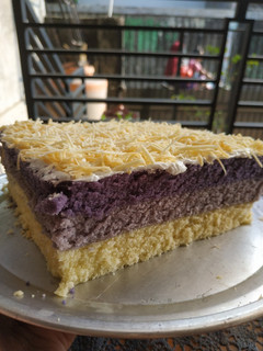 Foto resep Bolu lapis talas kukus