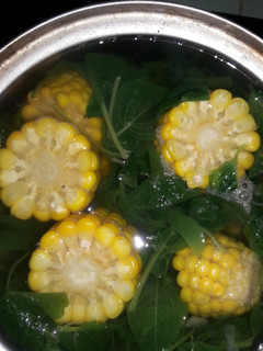 Foto resep Sayur bening bayam&jagung