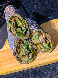 A picture of Mini fillets chicken wrap.