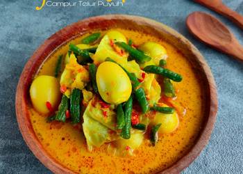 Mudah Cepat Memasak Gulai Kapau Campur Telur Puyuh Lezat Mantap