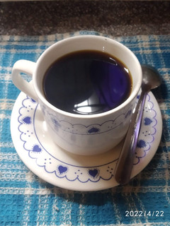 Una foto de Café negro