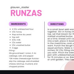 A picture of Runzas.