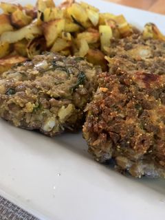Una foto de Hamburguesas de lentejas