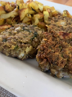 Una foto de Hamburguesas de lentejas