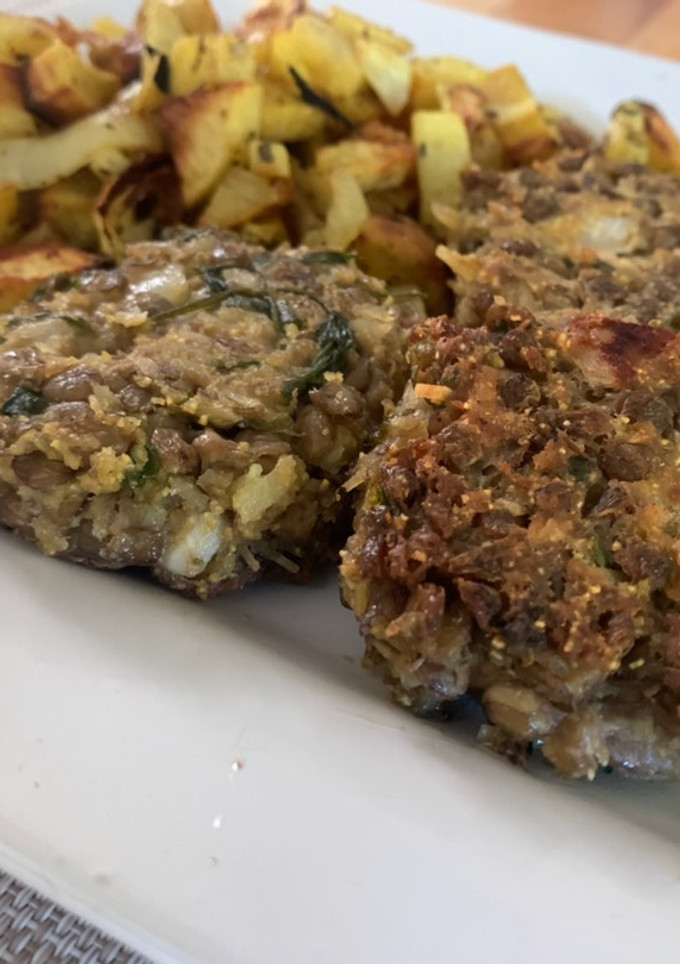 Una foto de Hamburguesas de lentejas