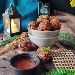 A picture of Bajra Atta kabab.