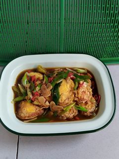 Foto resep Telor Ceplok Teriyaki