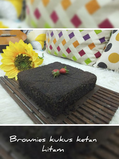 Foto resep Brownies kukus ketan Hitam