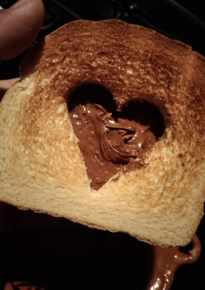Una foto de Sándwich escolar 😍🥰❤️