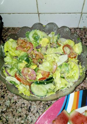 A picture of Vege-salad.