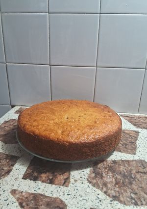 Una foto de Torta de membrillo y limón,zanahoria