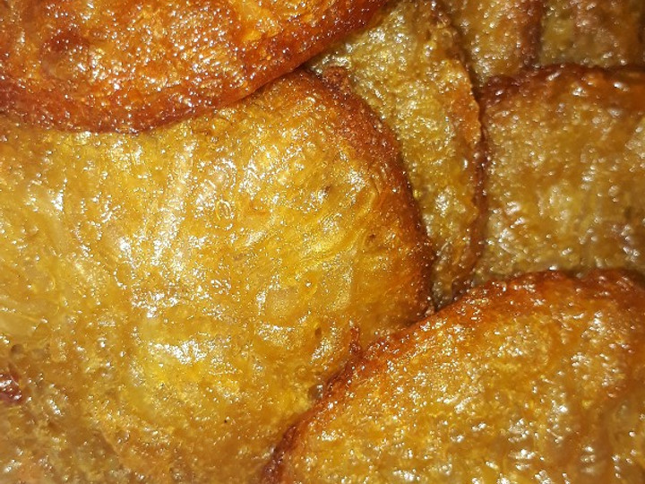 Ternyata ini lho! Bagaimana cara buat Kue Cucur Gula Merah Bersarang  gurih