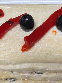 Una foto de Pastel de ensalada César