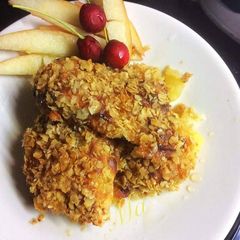 A picture of Apple crunch.