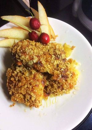 A picture of Apple crunch.