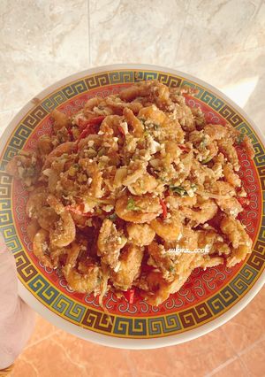 Foto resep Udang telur asin