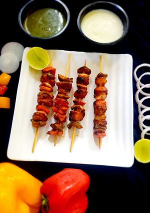 சிக்கன் டிக்கா (Chicken tikka recipe in Tamil) செய்முறை முக்கிய புகைப்படம்