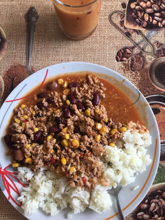Chilis bab recept fotója