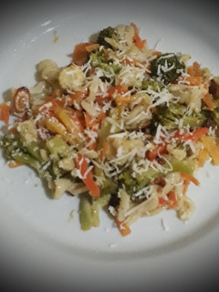 Foto resep Salad Cheese Makaroni Vegetables