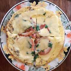 Una foto de Pizza de huevo