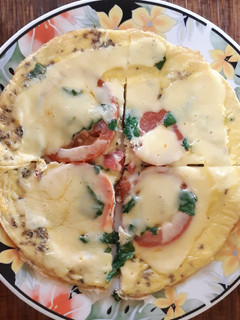 Una foto de Pizza de huevo