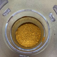 A picture of Sambar powder - store it in jar.