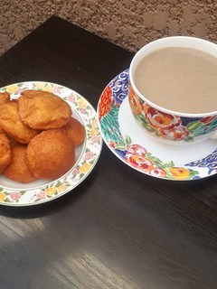 Kunun tsamiya da kosai ainihin hoton girkin