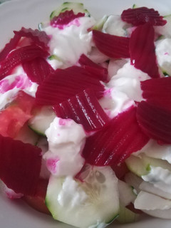 Foto principal de Ensalada con crema de queso