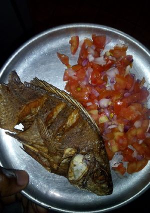 A picture of Grilled (oven fish).