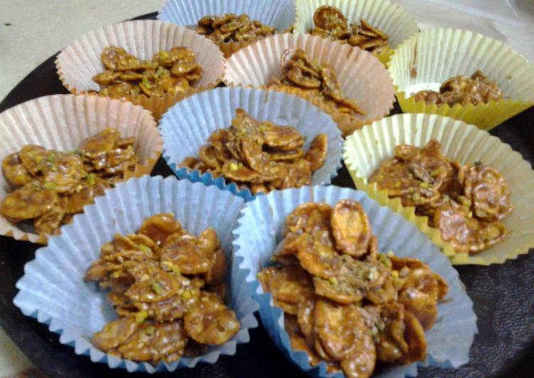 Recipe: Delicious chocolate cornflakes in the cup