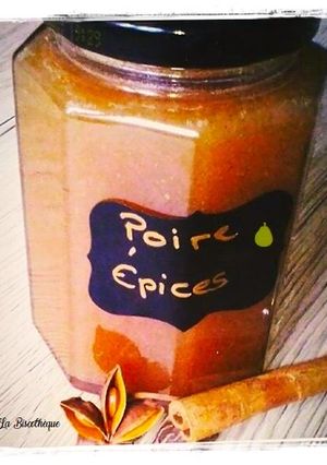 Une photo de Confiture Poire - Epices