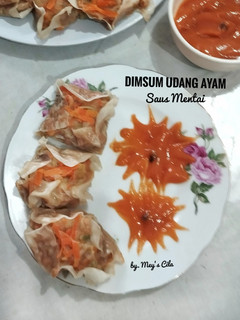 Foto resep Dimsum Udang Ayam Saus Mentai