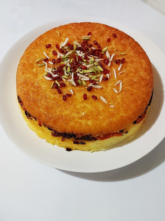 عکسی از دستور تهچین گوشت و هویج