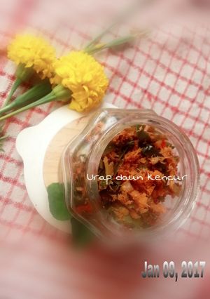 Foto resep Urap daun kencur (cikur)