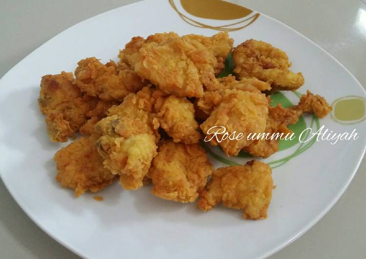 Resep Fillet Ayam crispy, Lezat