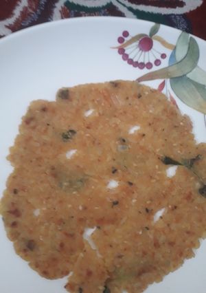 A picture of Rice rotla.