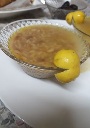 صورة لوصفة شوربة لسان العصفور 🐦🐦 👌🍜🍜