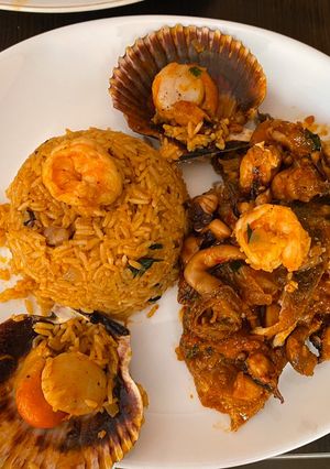 Una foto de Chita a lo Macho con Arroz para los súper Machos
