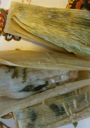 Una foto de Tamales de chepil