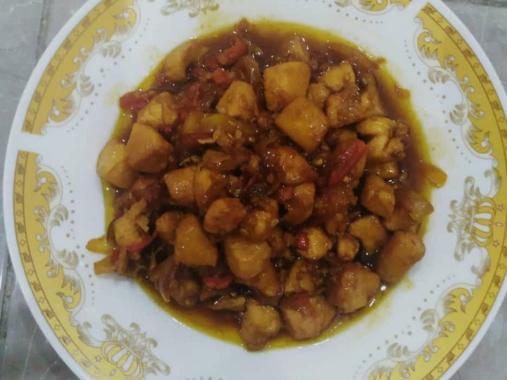 Resep Ayam kecap pedas manis rame rasanya alakadare Anti Gagal