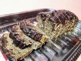 Budín de banana con nueces