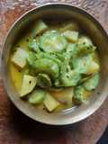 ঝিঙে আলু পোস্ত(Jhinge aloo posto recipe in bengali)