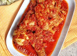 Foto resep Sambal Ayam Cabe Kering