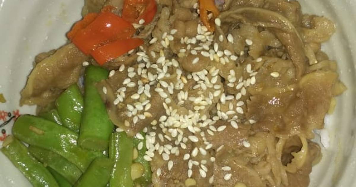 Resep Rice Bowl ala Yoshinoya oleh Geidy Ariendi Cookpad