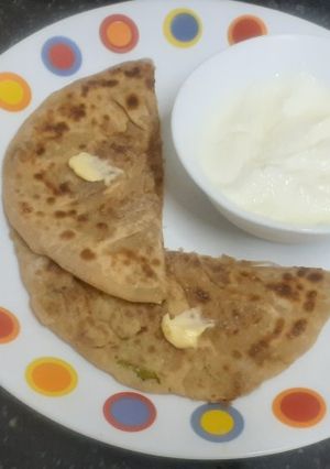A picture of Dhaba Style Aloo Paaratha.