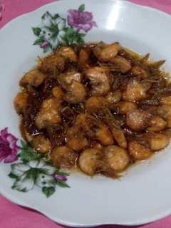 Foto resep Udang Saus Inggris