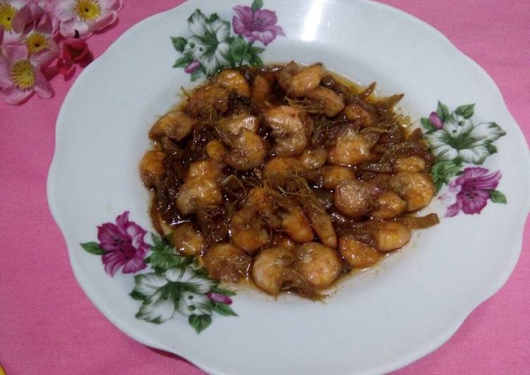 Langkah Mudah untuk mengolah Udang Saus Inggris Anti Gagal