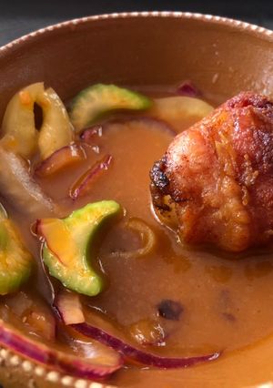 Una foto de Callos de hacha envueltos en tocino a la Sonorense